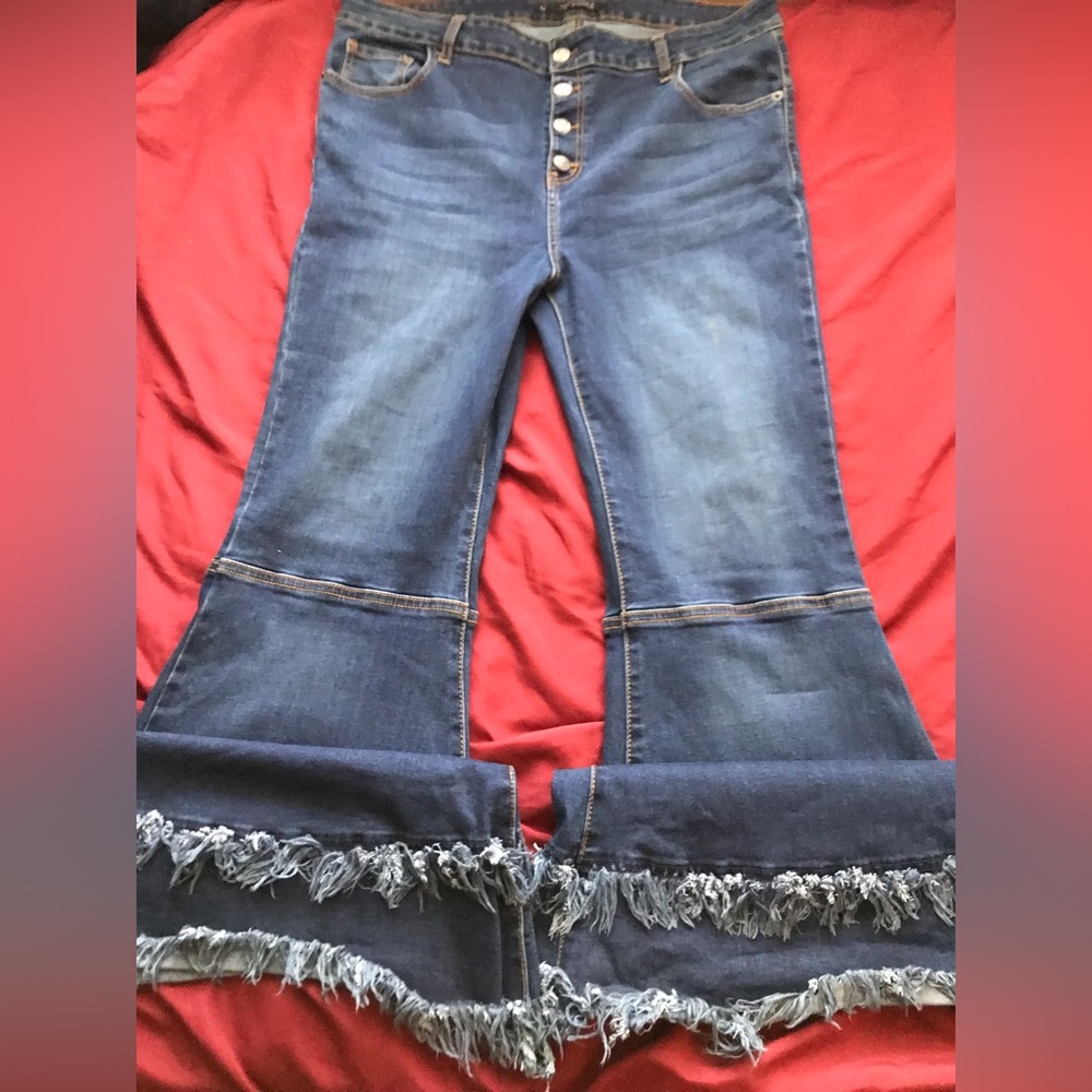 Lucky and blessed-brand plus size 14 denim